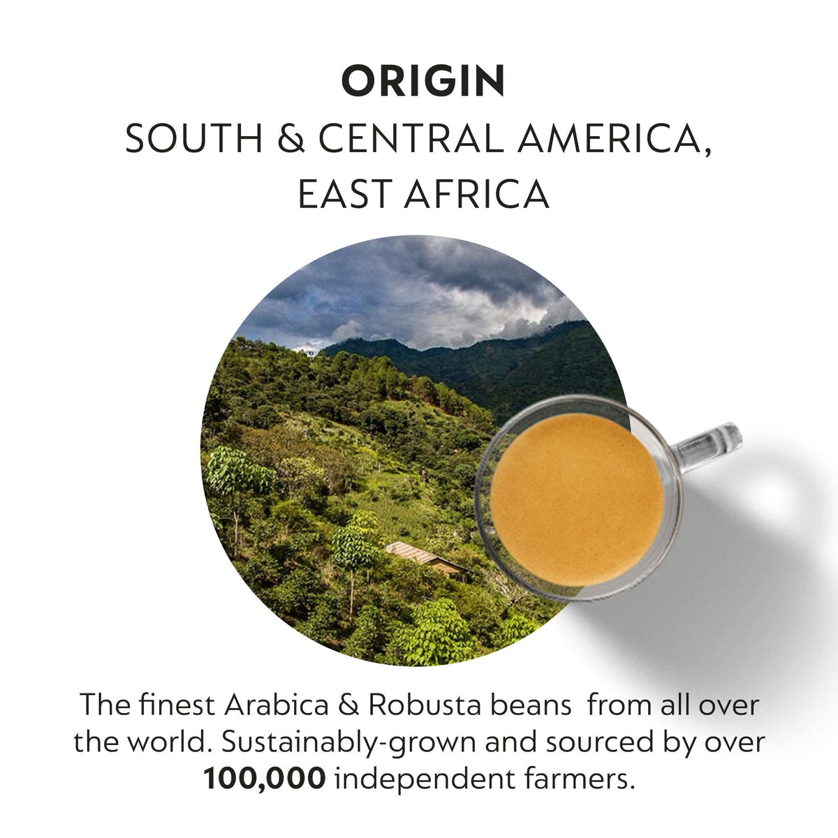 Nespresso Vertuo Melozio capsule shown for smooth balanced flavor
