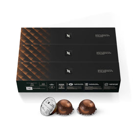 Nespresso Vertuo Rich Chocolate capsules for a long, indulgent cup.