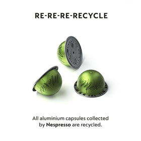 Nespresso Vertuo Roasted Hazelnut pods with biscuit notes and caramelized hazelnut aroma