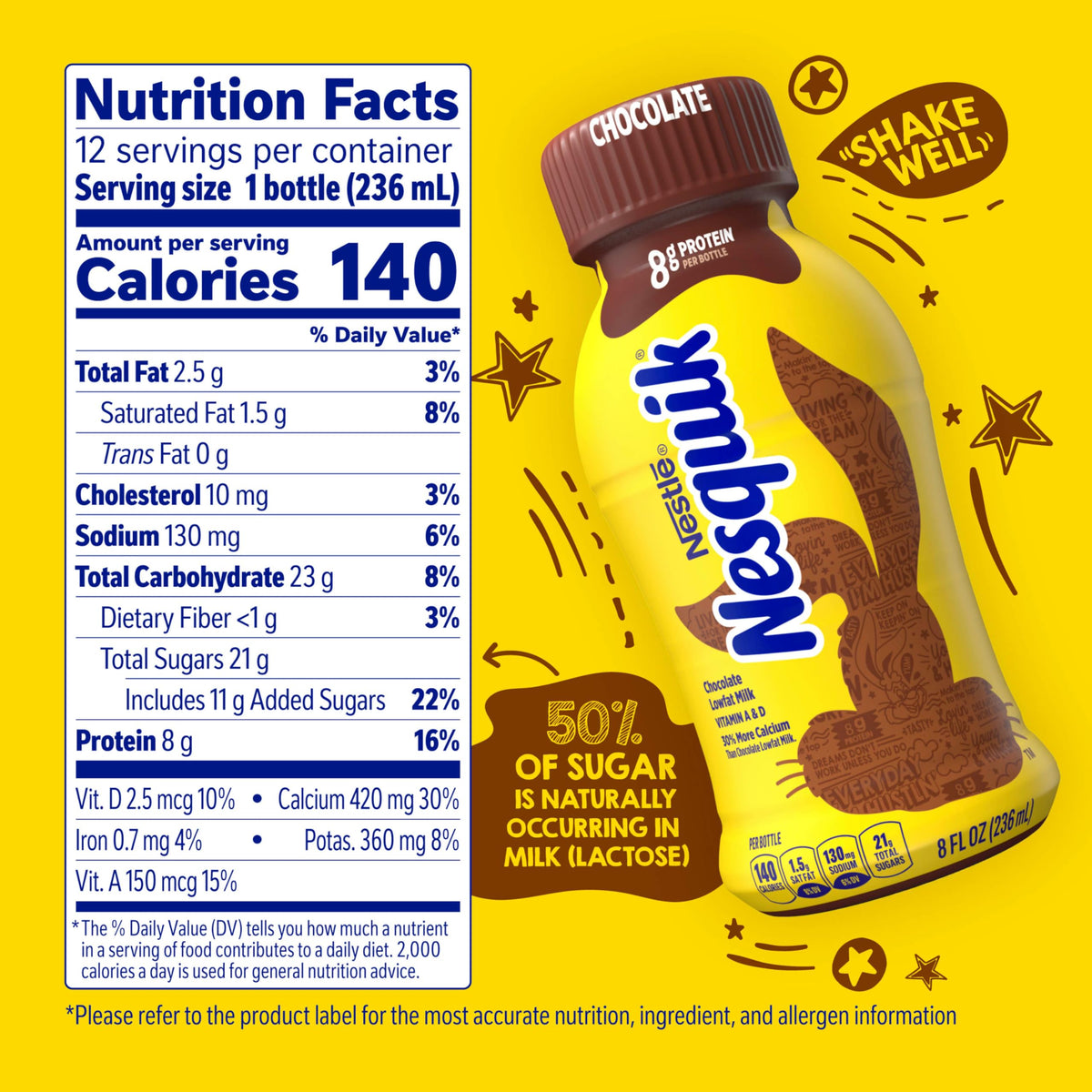 Resealable cap demonstrates easy storage after opening.
