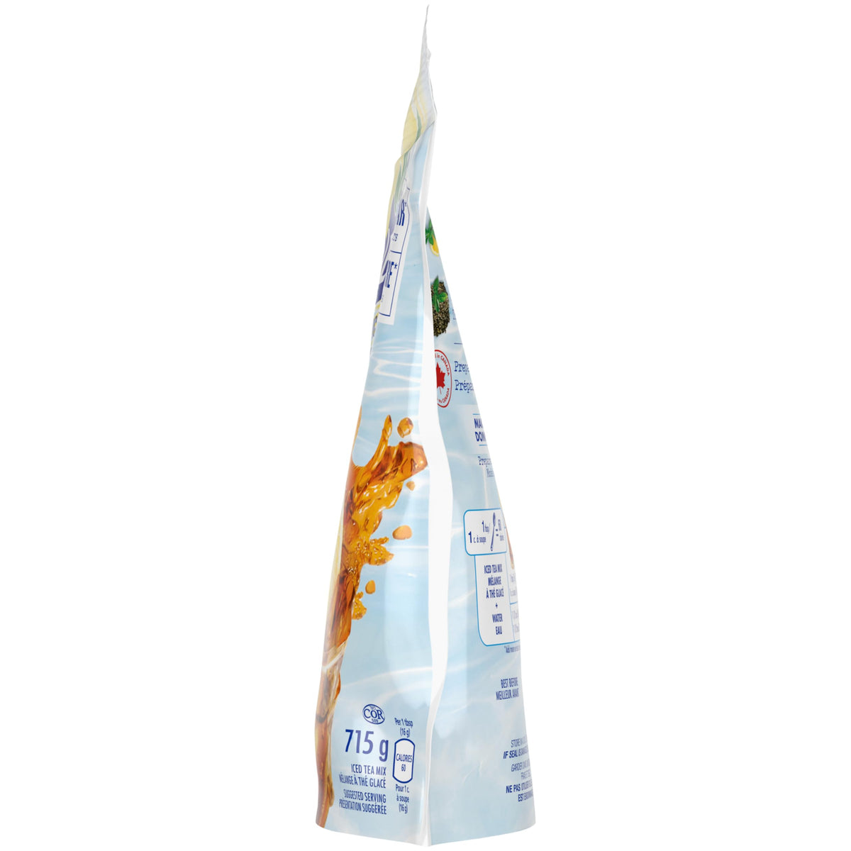 Nestea Lemon Iced Tea Mix ready-to-serve glass enjoyed outdoors
