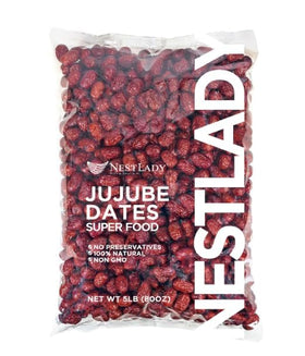 NESTLADY jujube dates front label, showcasing premium packaging for easy snacking