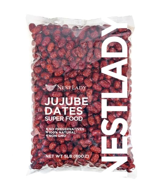 NESTLADY jujube dates front label, showcasing premium packaging for easy snacking