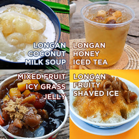 NESTLADY longan dried snack bowl with chewy fruit