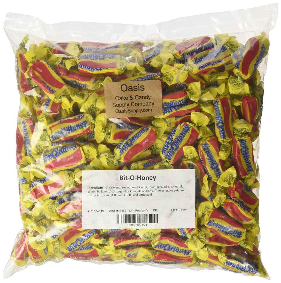 Nestle Bit-O-Honey candy bag front view, ideal for party favors and gifting.