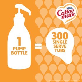 Nestle Coffee mate Caramel liquid concentrate pack highlights non-dairy convenience