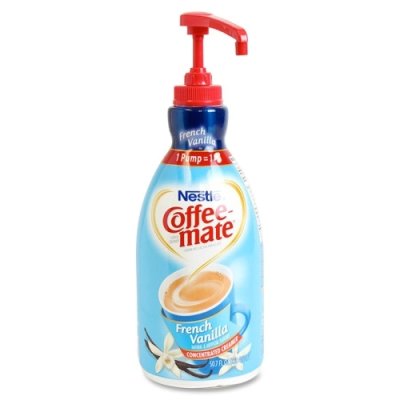 Nestle Coffee mate French Vanilla bulk pack of two bottles for offices.