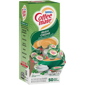 Nestle Coffee-Mate Irish Creme single-serve pack front view