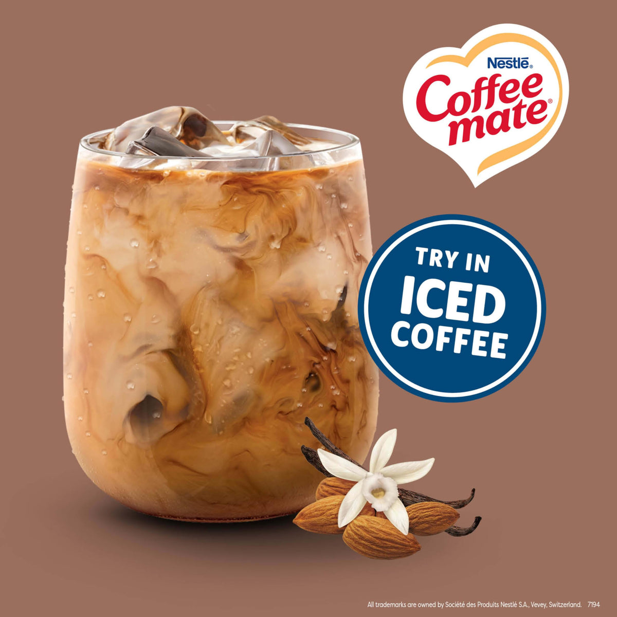Nestle Coffee mate vanilla flavor creamers offer plant-based, dairy-free vanilla notes