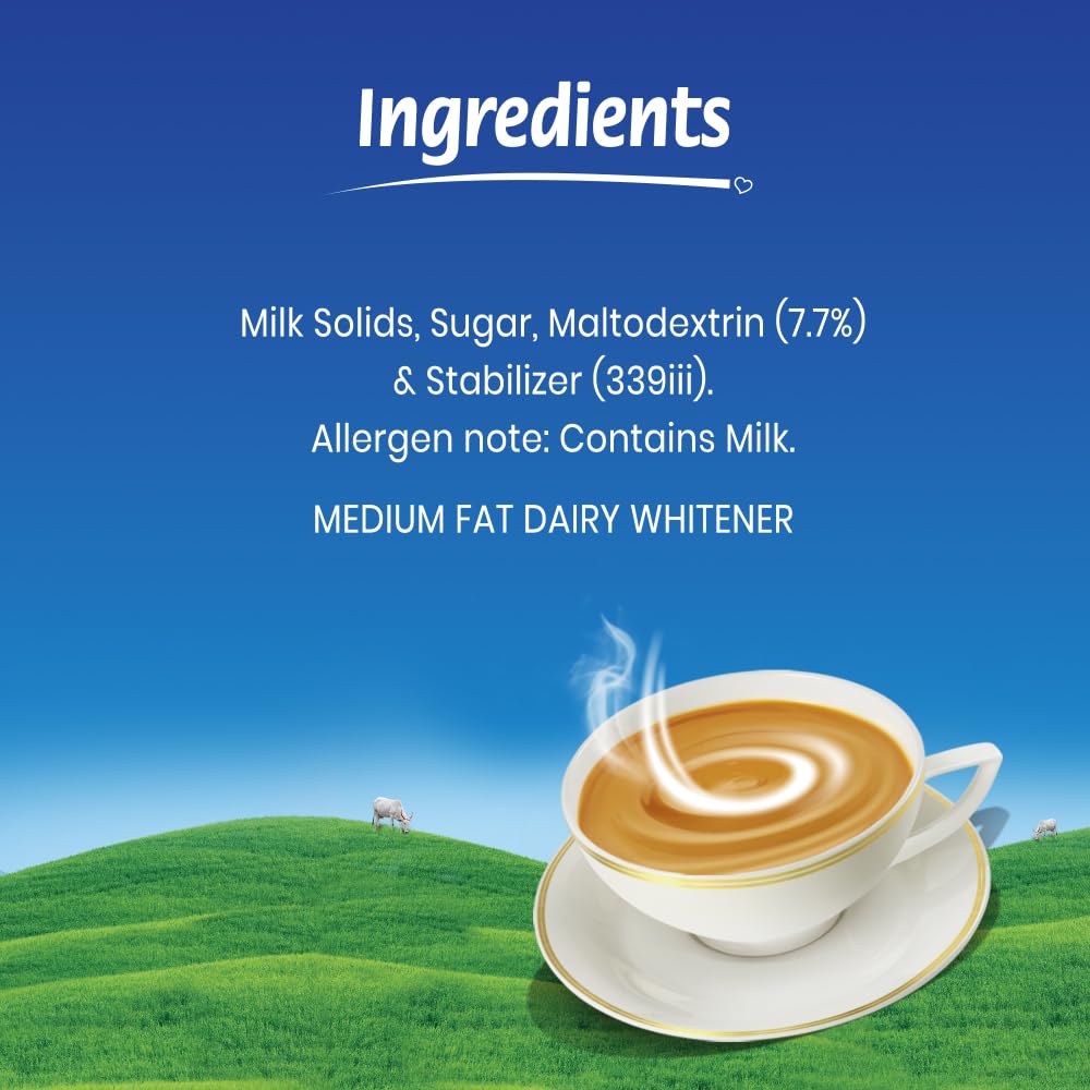 Nestlé Everyday Dairy Whitener creates latte art with silky foam.