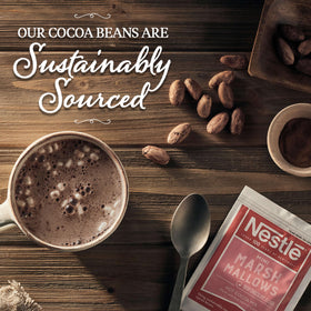 Nestlé Rich Chocolate Hot Cocoa delivers a creamy aroma and satisfying sip.