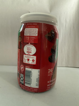 Nestle Hot Cocoa Fat Free Canister cup serve showing easy hot chocolate preparation.