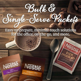 Nestlé Hot Cocoa kosher dairy visual emphasizes dairy-certified indulgence