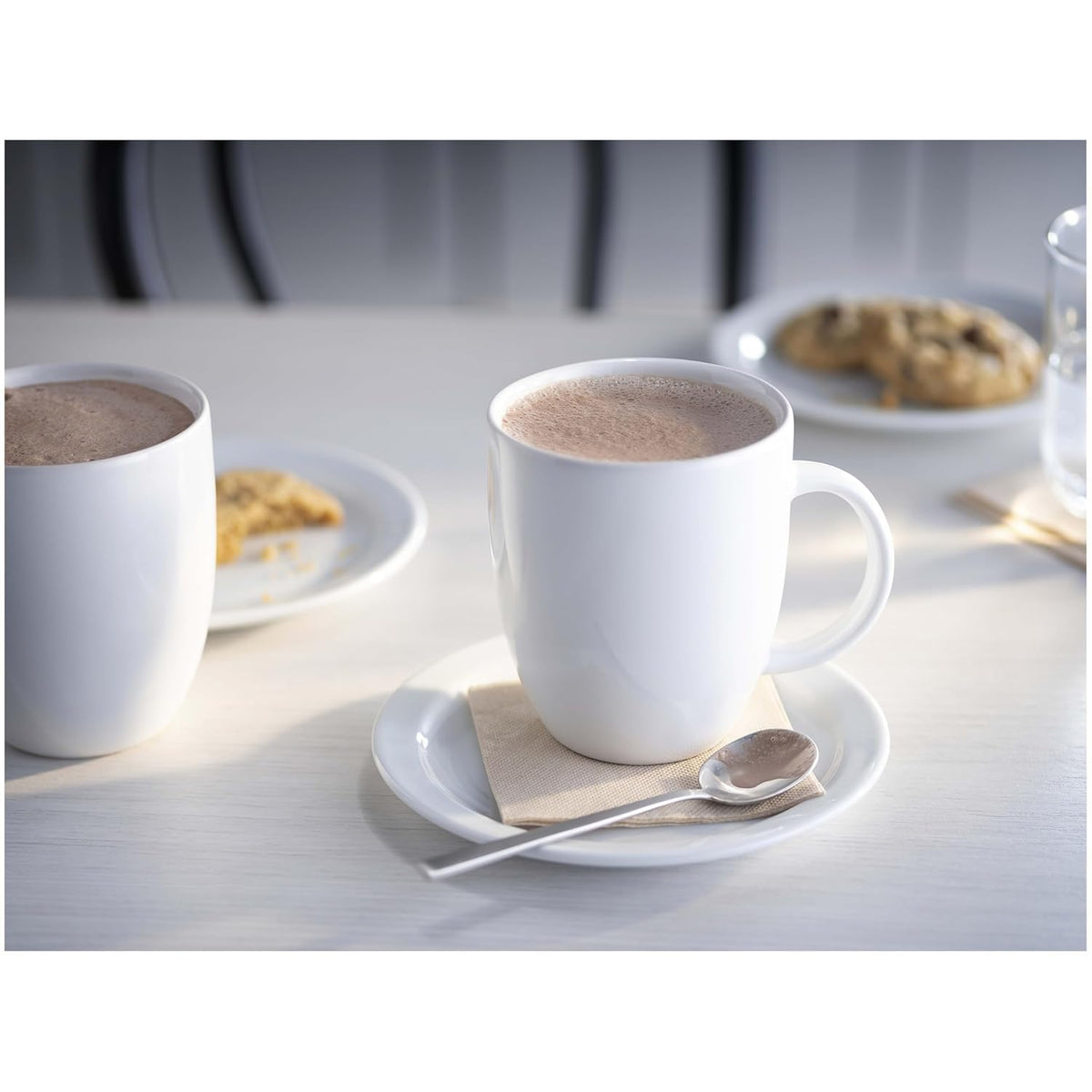 Nestle Hot Cocoa bulk-pack display highlights value for groups.