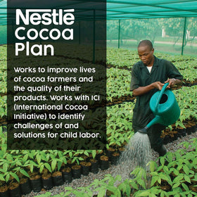 Nestle Hot Cocoa Kosher Dairy packaging label signals trust.