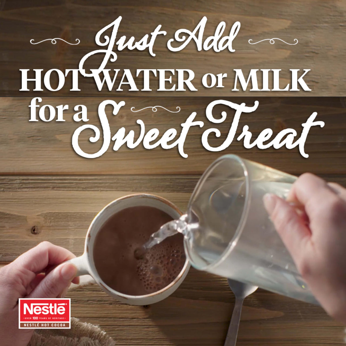 Nestlé Hot Cocoa single-serve packets for convenient office beverages