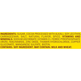 Nesquik chocolate powder used in smoothies and baking for chocolate flavor
