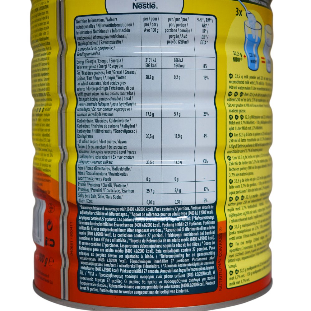 Nestle Nido milk powder enhances baking and desserts with creamy richness.