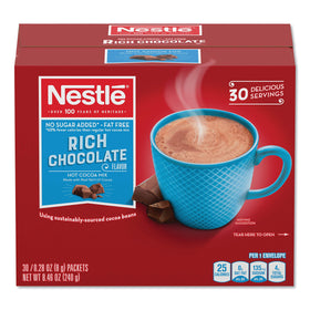 Nestle No Sugar Added hot cocoa box displayed for convenient office breaks
