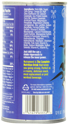 Nestle Nutrament Vanilla on-the-go lifestyle, ideal post-workout snack and quick boost.