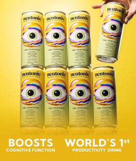 Neutonic Wild Citrus caffeine boost icon suggests quick alertness without jitters.