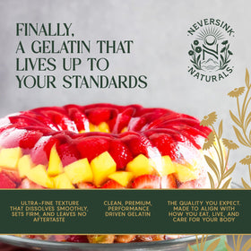 Neversink Naturals gummies ready to set using unflavored gelatin powder