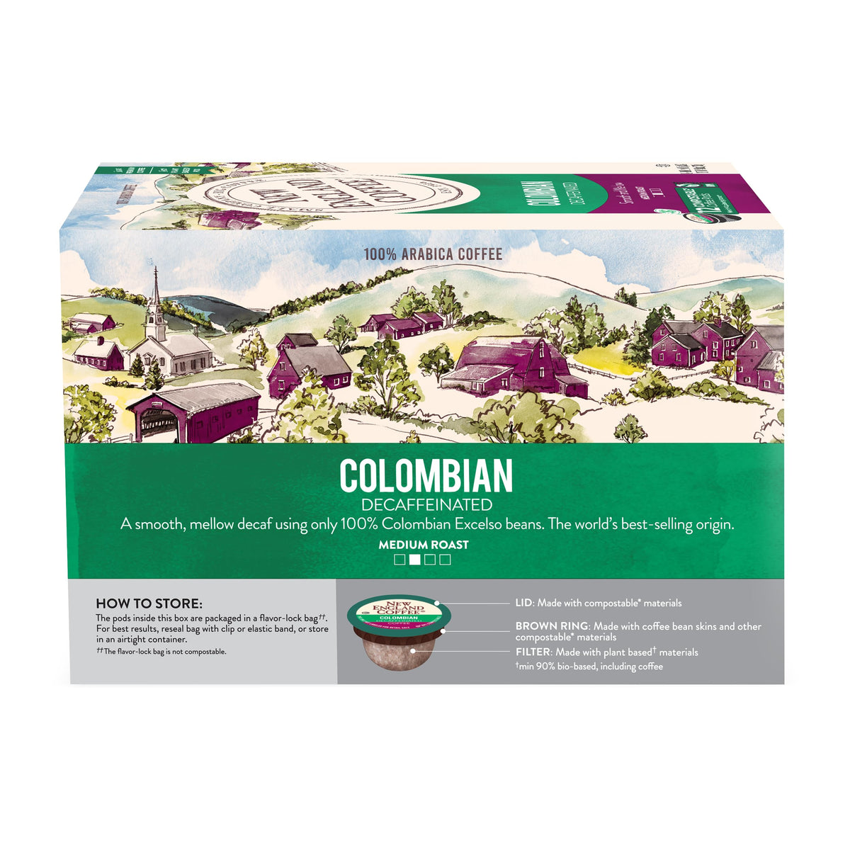 New England Coffee compostable pod demonstrates eco-friendly single-serve solution