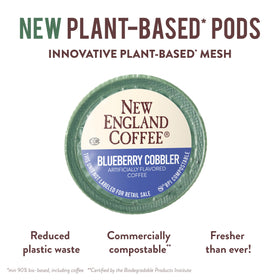 New England Coffee small-batch roast delivering balanced flavor with every cup