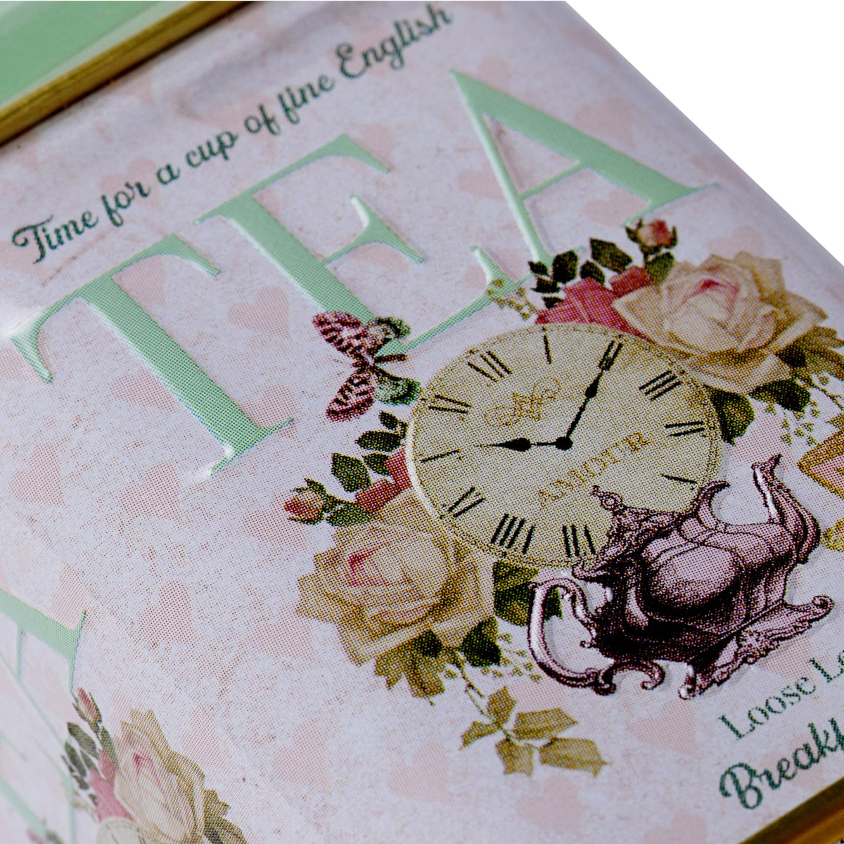 New English Teas Cottage Core design brings feminine flair to tea storage