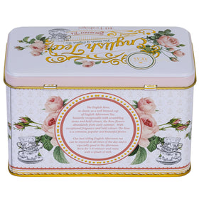 New English Teas English Rose Tin aroma hints at relaxing morning moments.