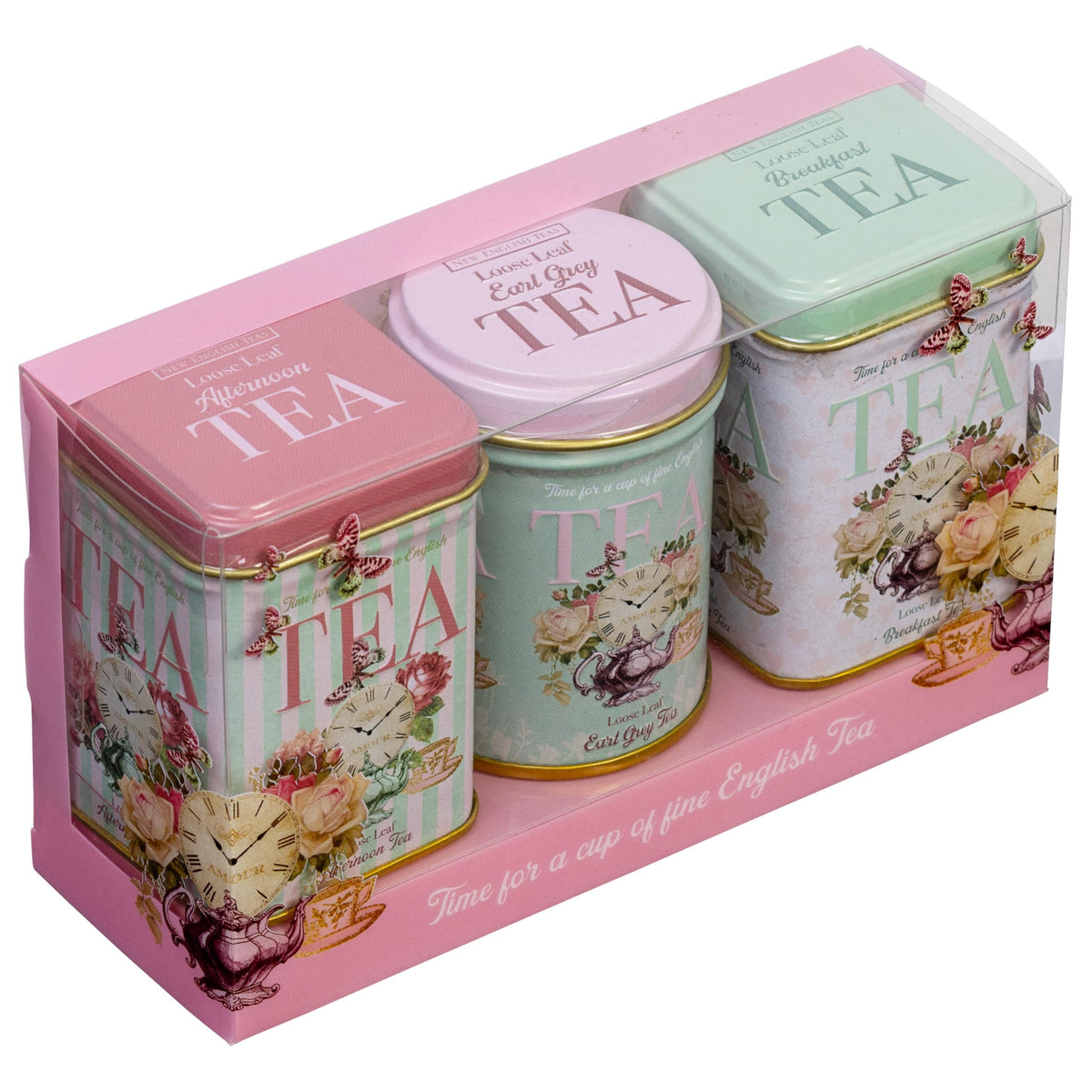 New English Teas 70g loose tea pack demonstrates easy use and freshness
