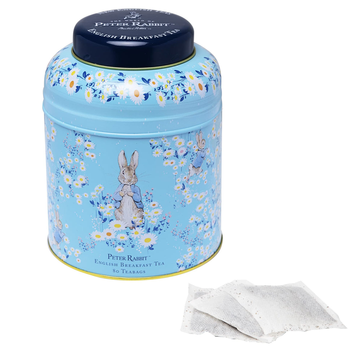 New English Teas officially licensed tin highlights Easter-inspired collectible design.