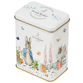 New English Teas Peter Rabbit Tea Tin includes 40 English Breakfast teabags for daily use.