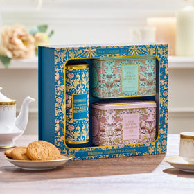 New English Teas tins-40-teabags close-up, preserving freshness for daily tea rituals.