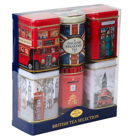 New English Teas Union Jack tin, a stylish gift and display piece.