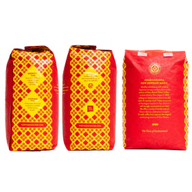 New Mexico Pinon Coffee cup steaming with inviting aroma.