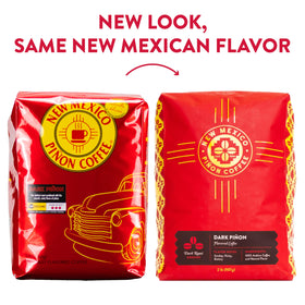 New Mexico Piñon Coffee fresh ground convenience for quick brews.