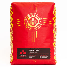 New Mexico Pinon Coffee Dark Pinon whole bean 2 lb bag for rich, smooth mornings.
