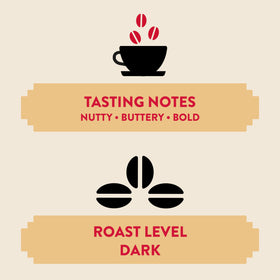 New Mexico Pinon Coffee enchanting culture-inspired packaging invites a unique tasting experience.