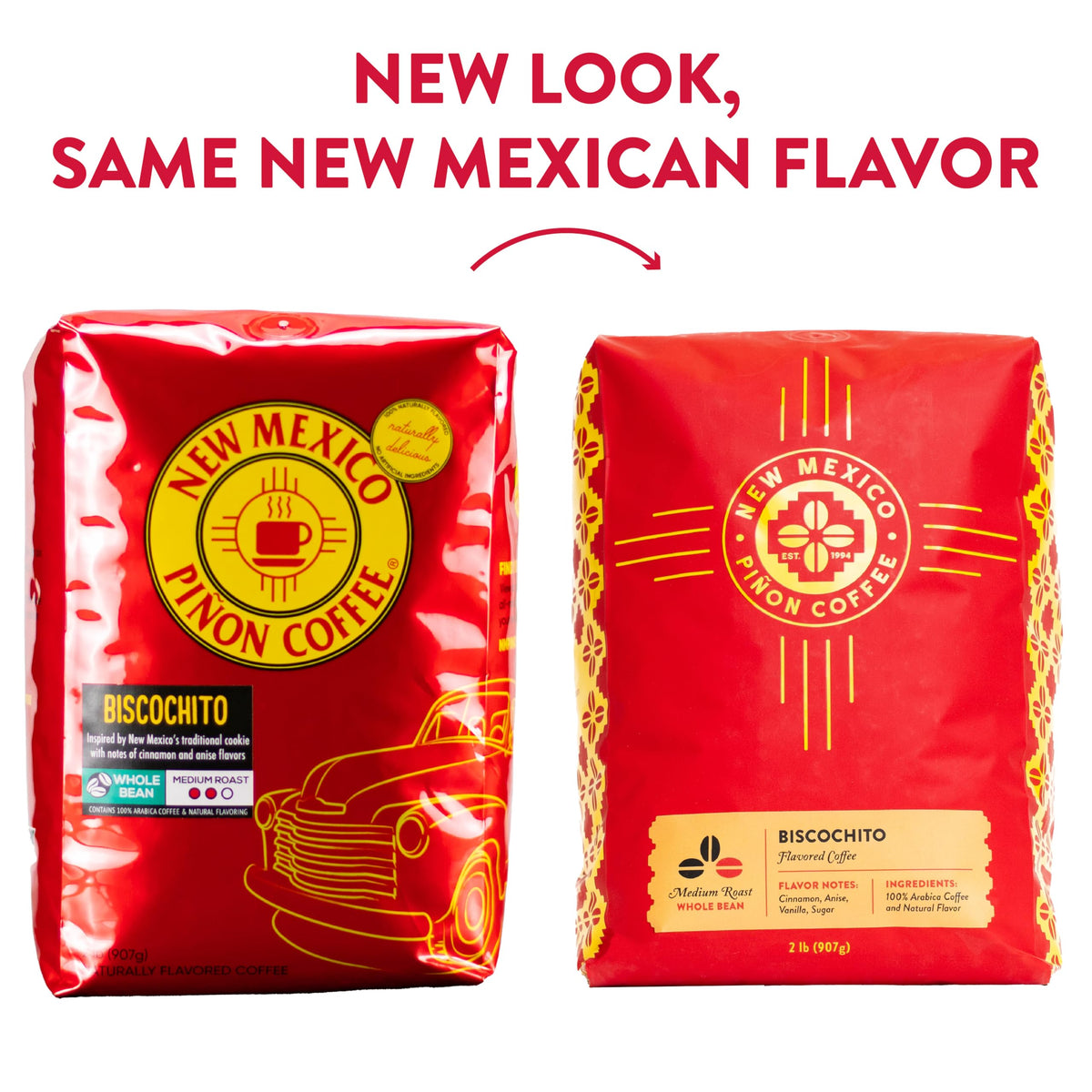 New Mexico Piñon Coffee fresh grind ready in seconds