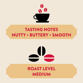 New Mexico Pinon Coffee K Cups packaging showcases recyclable pods and freshness protection