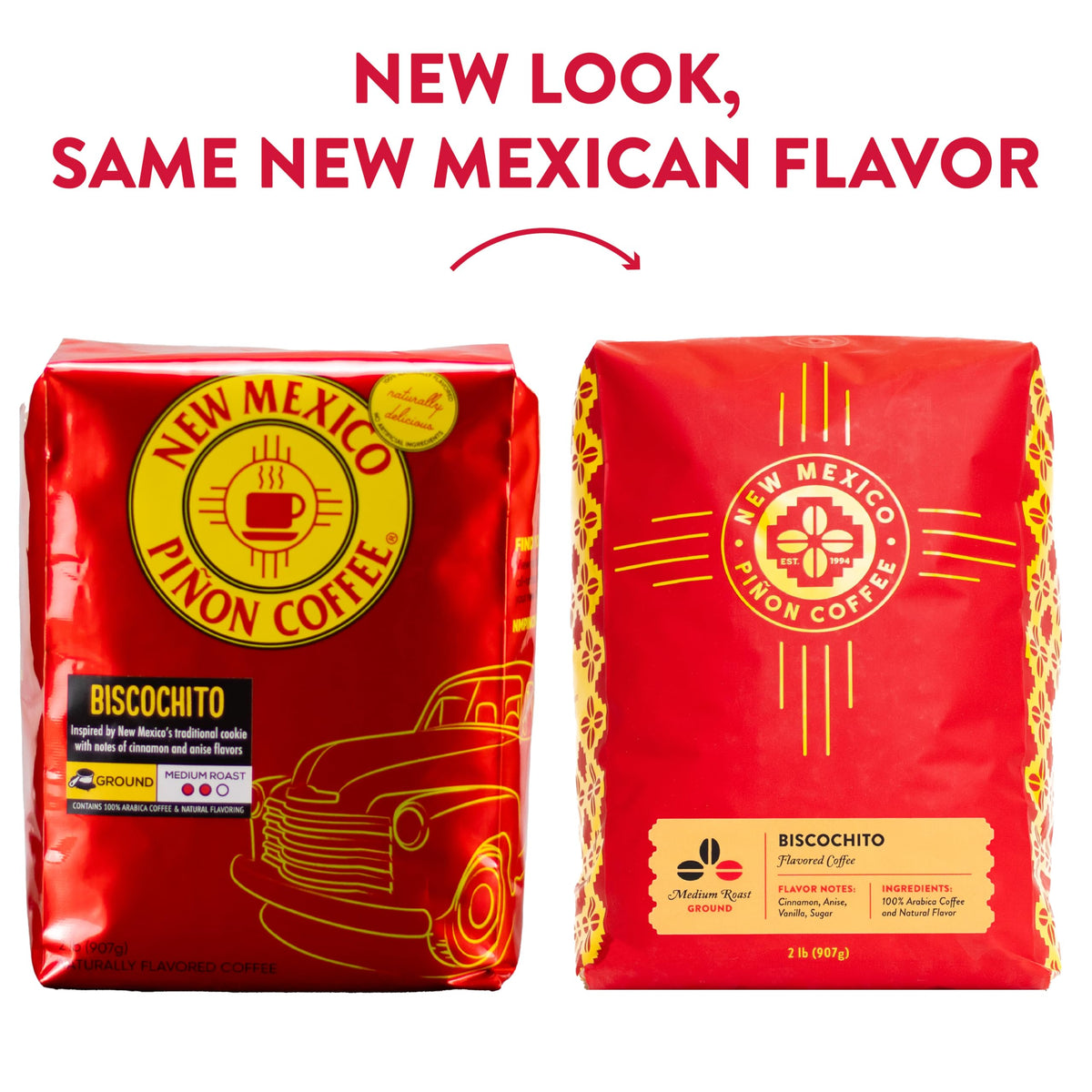New Mexico Piñon Coffee pinon nut roast close-up showcases rustic NM charm.