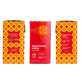 New Mexico Piñon Coffee pinon-freshness-seal pod preserves aroma and freshness.