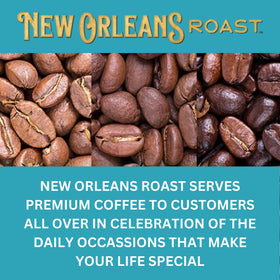 New Orleans Roast roastmaster Felton Jones guiding small-batch roasting.