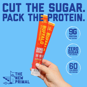 New Primal classic beef jerky stick with grass-fed beef flavor.