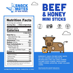 New Primal Snack Mates packaging emphasizes kid-friendly, gluten-free snack options