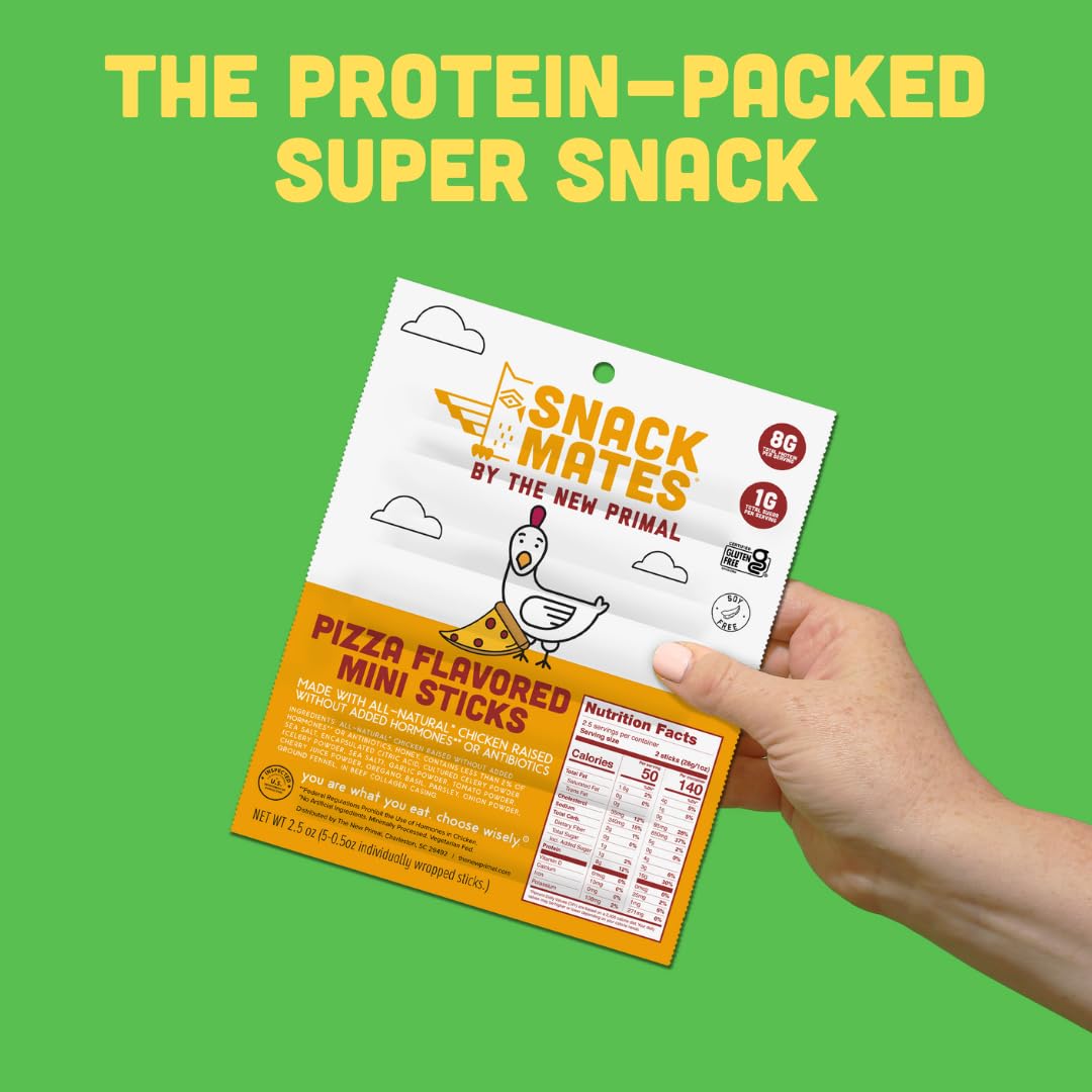 Nutrition label highlights 8g protein per serving