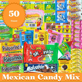 New To Town Mexican Candy Pack display, vibrant assortment for celebrations