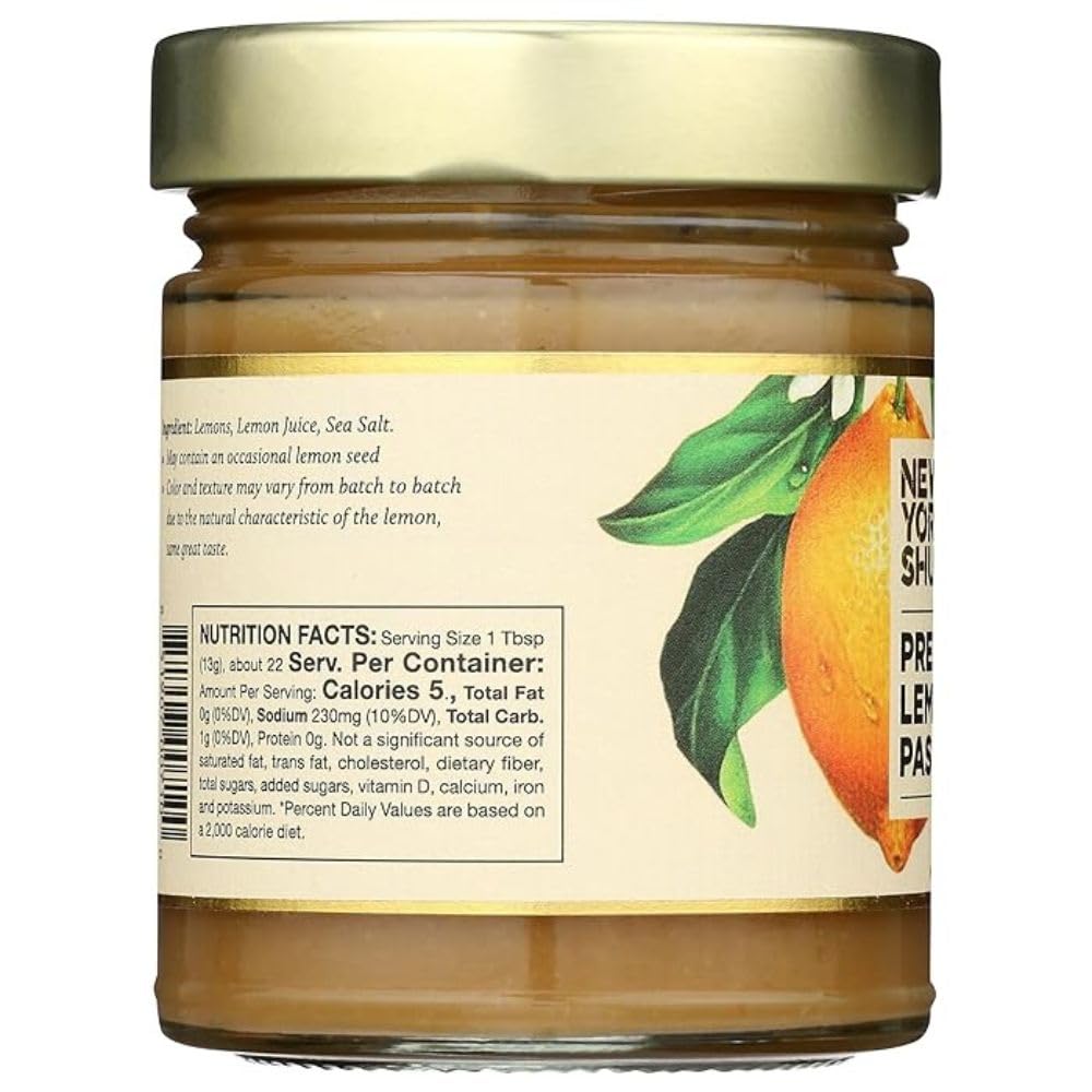 New York Shuk Preserved Lemon Paste closeup shows sunlit texture and floral notes