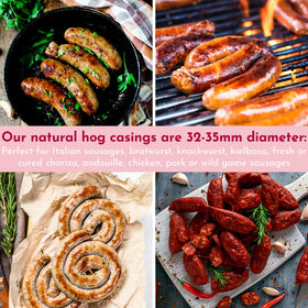 THE NEW ZEALAND CASINGS CO A-GRADE hog casings deliver uniform thickness for reliable batches.
